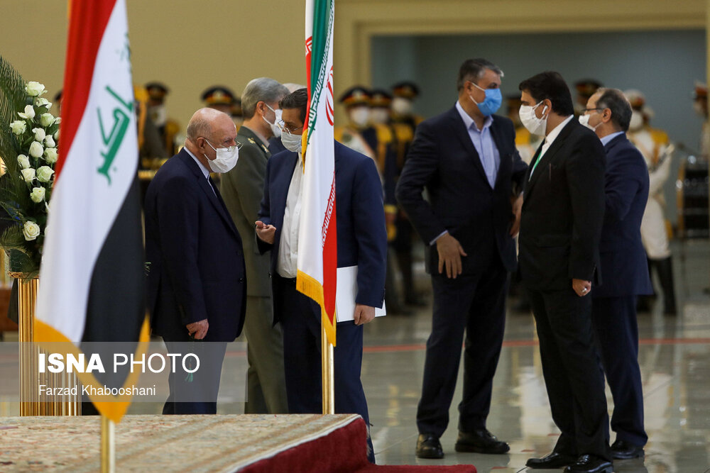 دیدار روحانی و نخست وزیر عراق