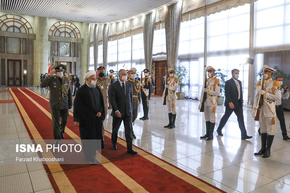 دیدار روحانی و نخست وزیر عراق