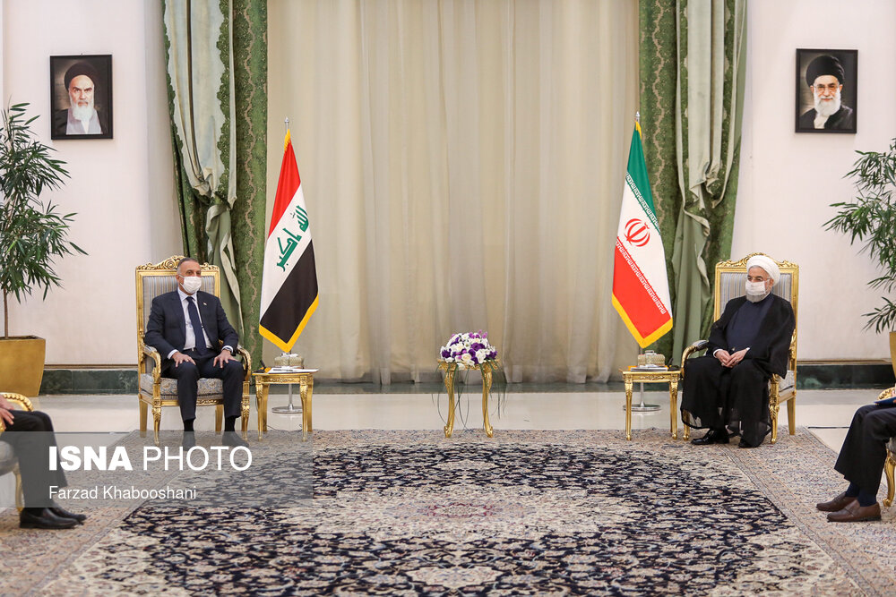 دیدار روحانی و نخست وزیر عراق