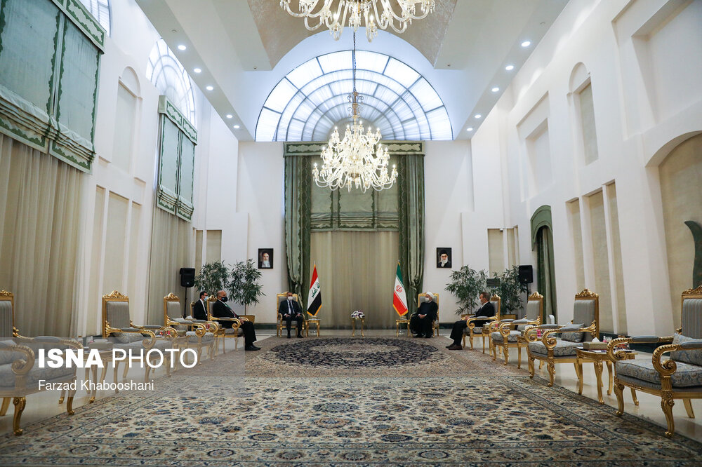دیدار روحانی و نخست وزیر عراق