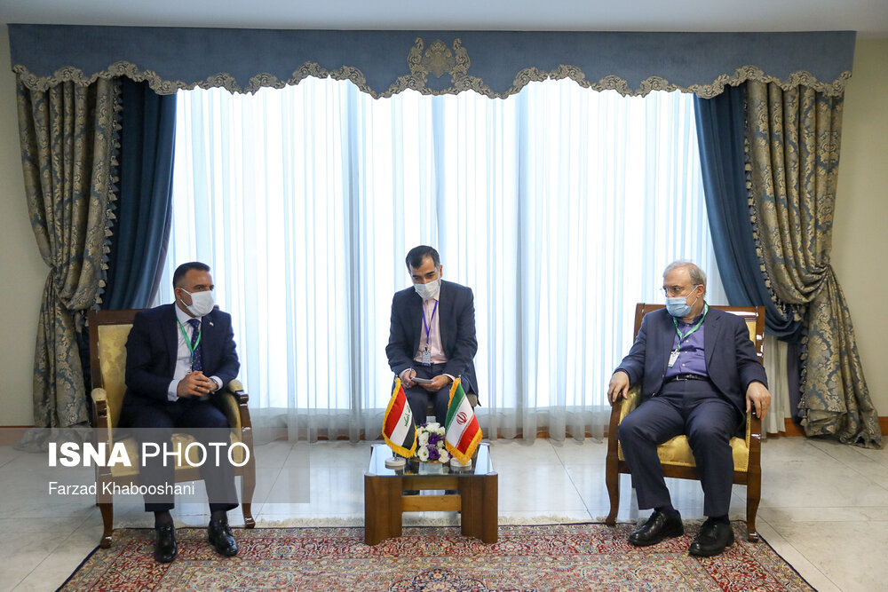 دیدار روحانی و نخست وزیر عراق