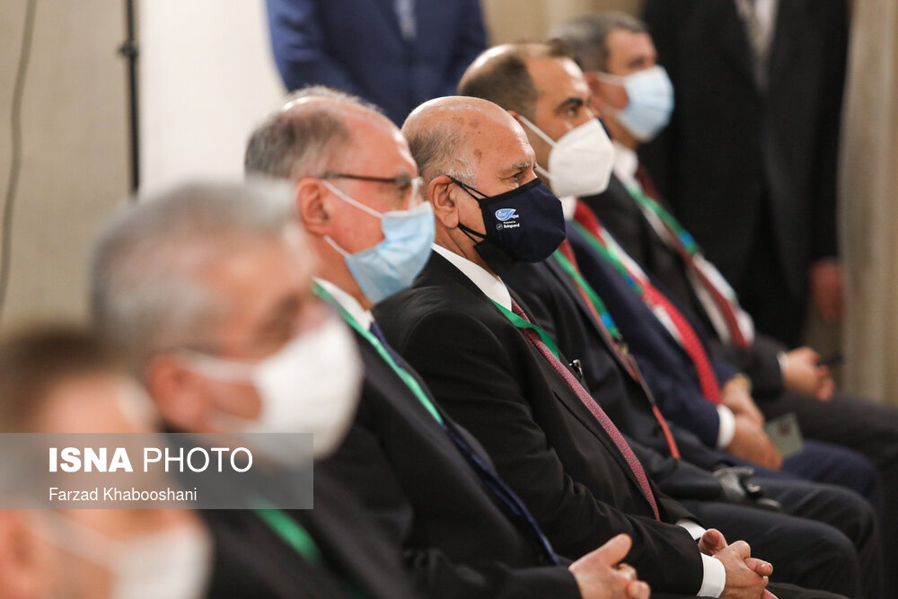 دیدار روحانی و نخست وزیر عراق