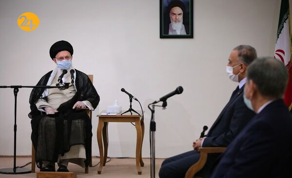 دیدار الکاظمی با رهبری