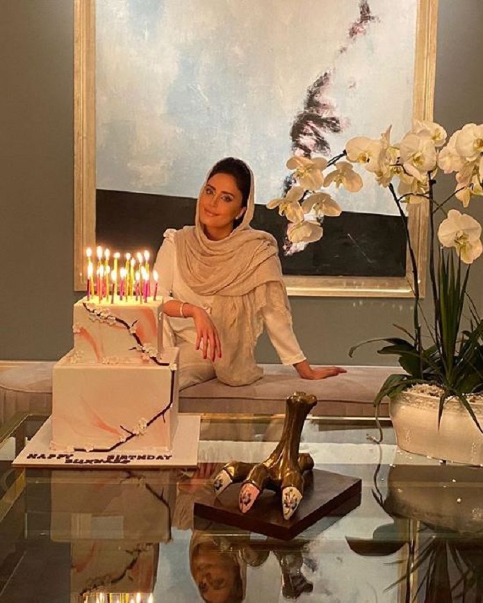 کیک تولد لاکچری الناز شاکردوست