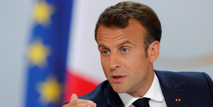 واکنش ماکرون به مداخله ایران در بیروت