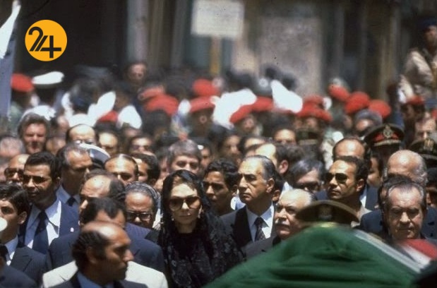 مراسم تدفین محمدرضا شاه پهلوی