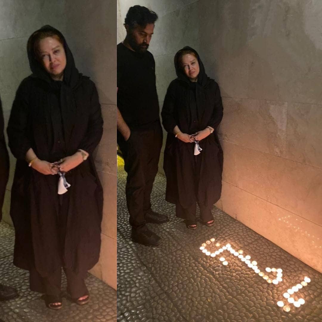 عکسی از بهاره رهنما و همسرش که غوغا به پا کرد!