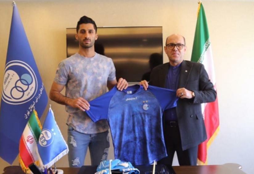 رشید مظاهری دروازبان فصل بعد استقلال+عکس