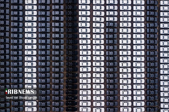 تصاویری عجیب از دپوی محصولات ایران‌خودرو