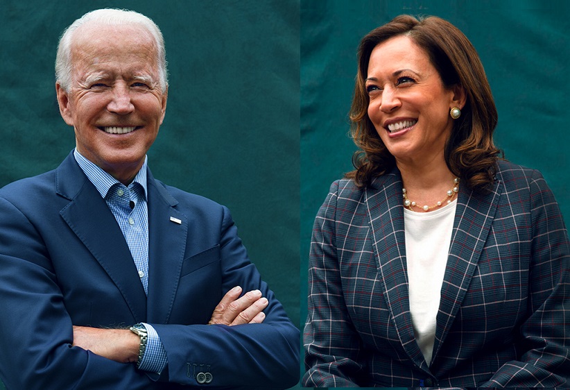 بایدن و کاملا هریس