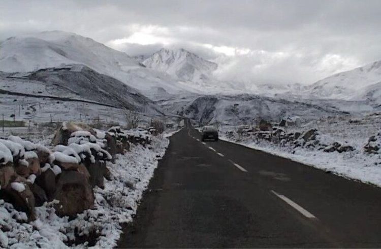 برف مشکین شهر