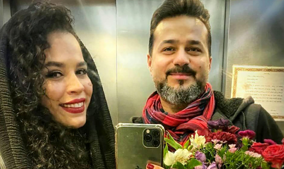 عاشقانه‌های ملیکا شریفی نیا برا پسر عمه اش + عکس