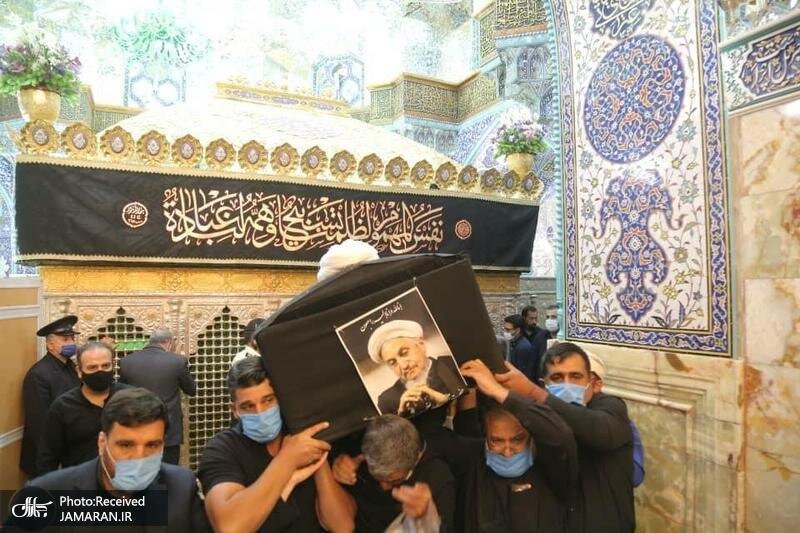 پیکر آیت الله صانعی 