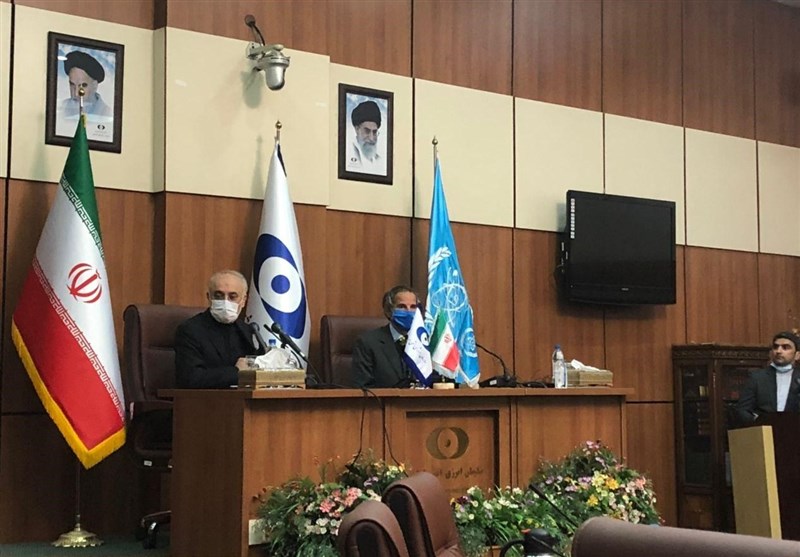 نشست خبری مدیرکل آژانس و رییس سازمان انرژی اتمی