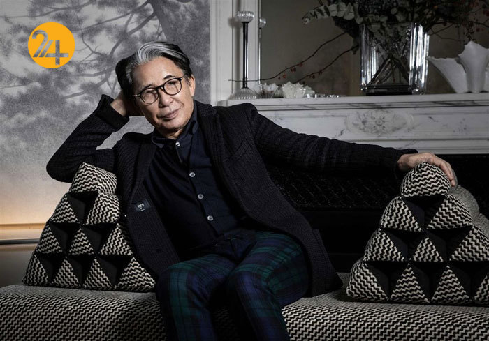 کنزو تاکادا طراح معروف ژاپنی