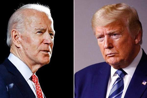 مناظره مجازی ترامپ و بایدن