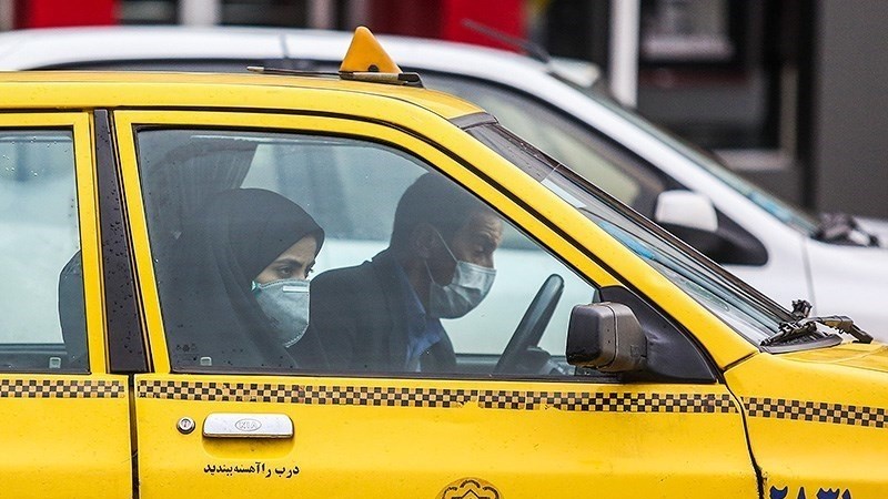جریمه رانندگان و مسافران بدون ماسک 