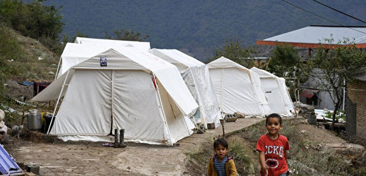 وضعیت روستای قورچای، یک ماه پس از وقوع زلزله