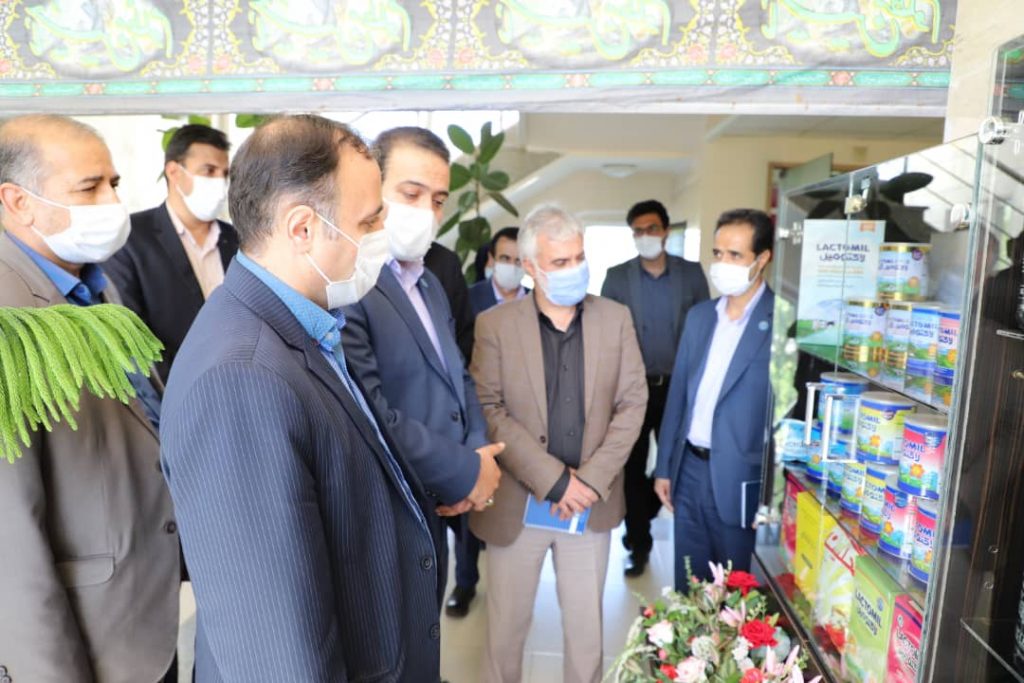 شیرخشک نوزاد پگاه واحد نمونه استاندارد استانی