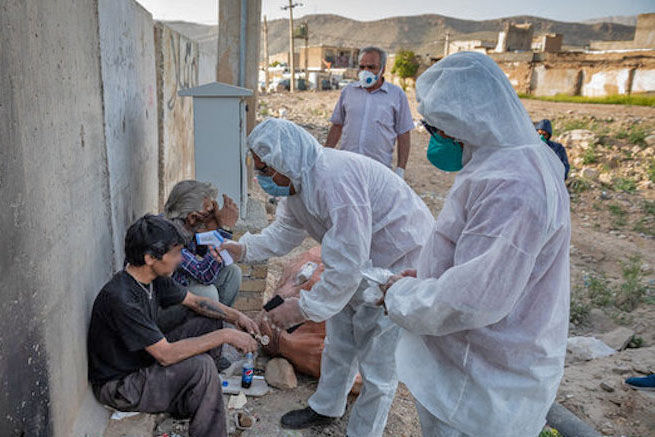 معتادان متجاهر در تله کرونا