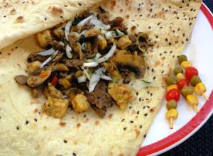 کباب بختیاری در تابه 