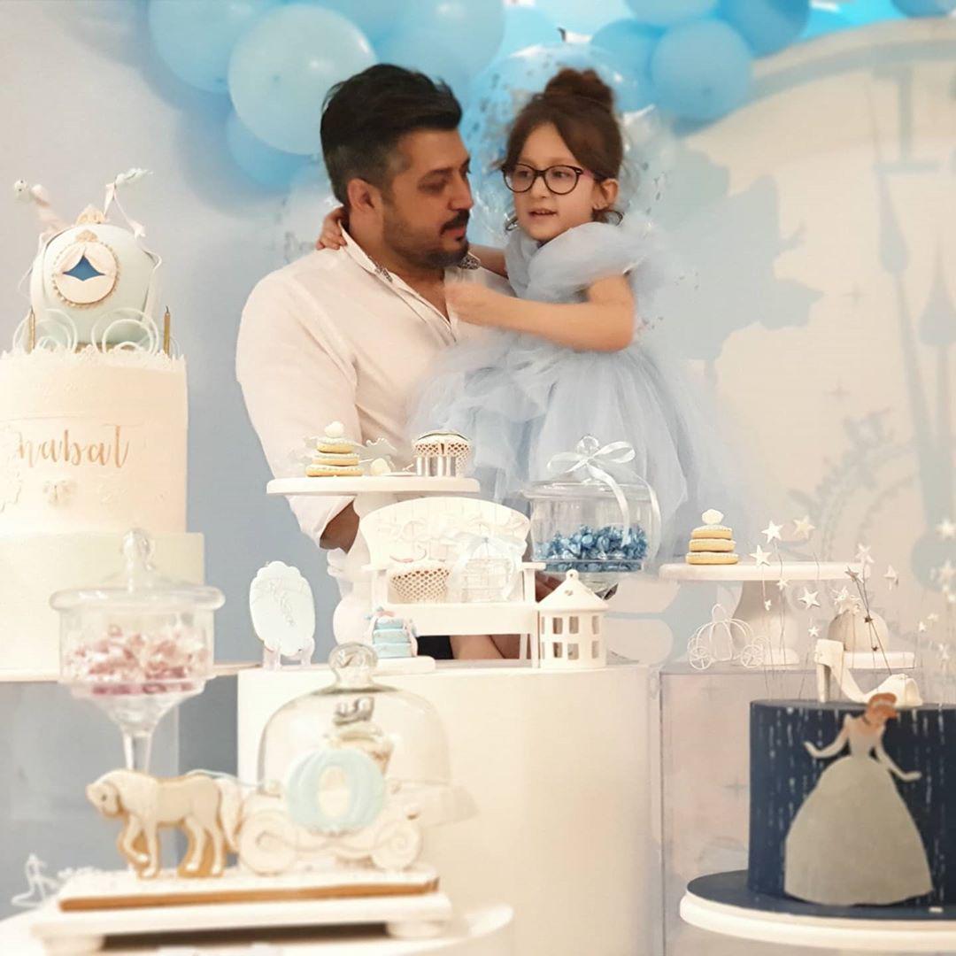 آقای بازیگر در جشن تولد لاکچری دختر شاهرخ استخری +عکس