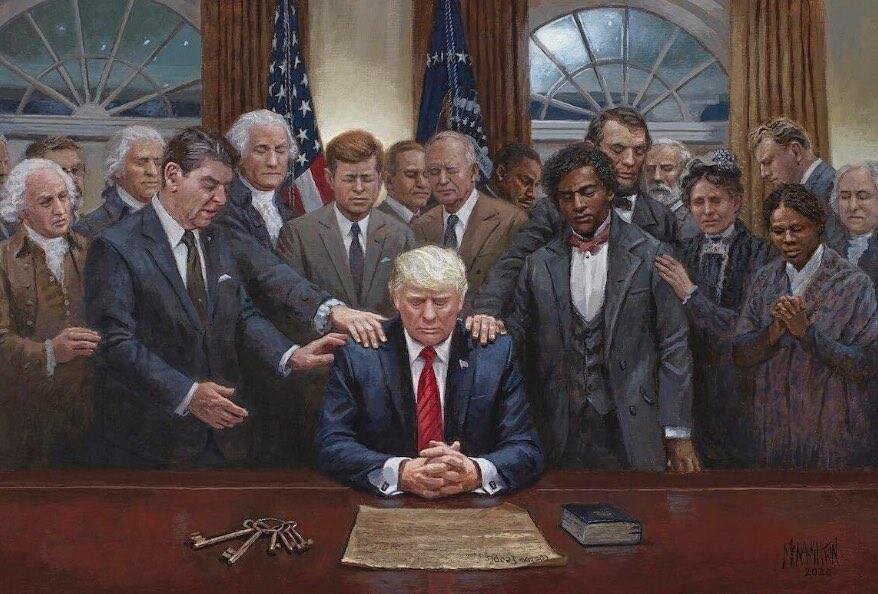 تصویر جالبی که حزب جمهوری‌خواه از ترامپ منتشر کرد +عکس