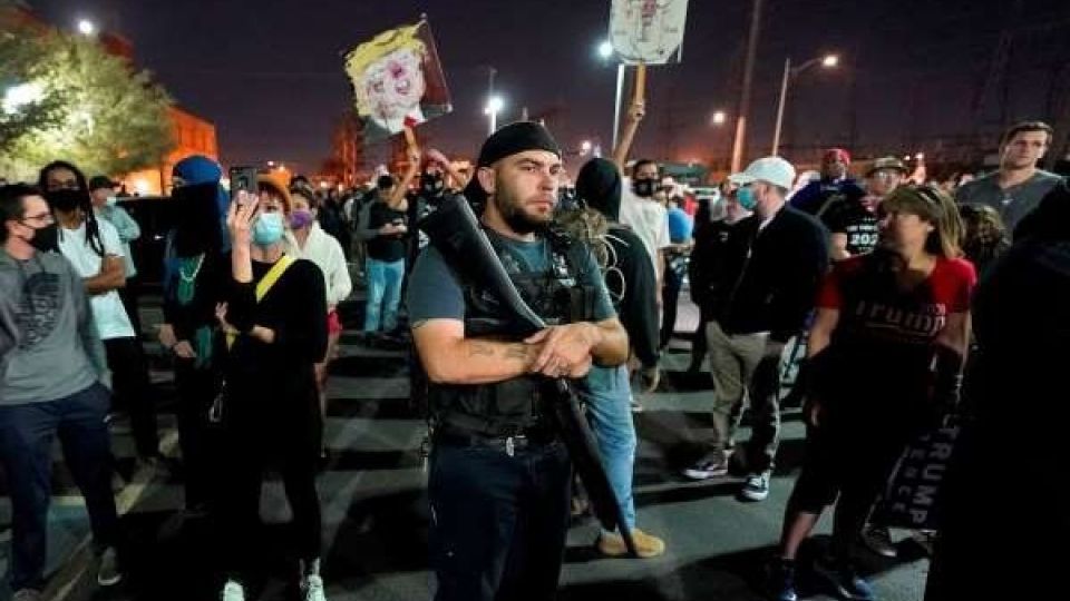 بازداشت ۶۰ نفر در اعتراضات انتخاباتی آمریکا اعتراضات انتخاباتی آمریکا