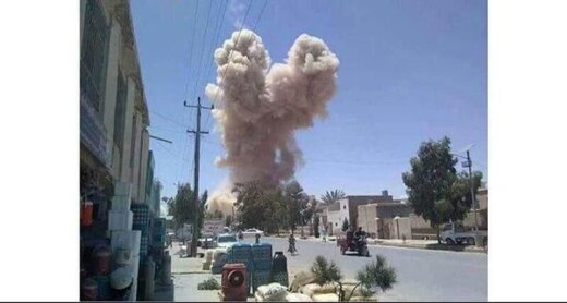 انفجار خودرو بمب گذاری شده در افغانستان