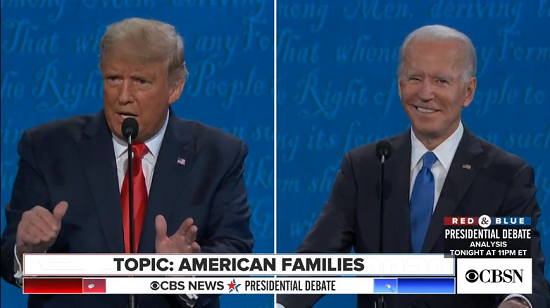 مناظره دوم بین ترامپ و بایدن