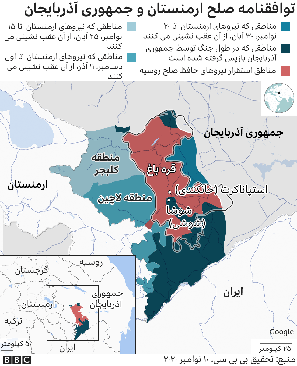 پایان درگیری ۳۰ روزه/ صلح ارمنستان و آذربایجان در بی خبری آمریکا چطور حاصل شد؟