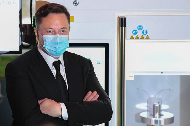 نتیجه آزمایش کرونای ایلان ماسک 