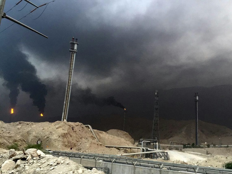 خطرات جانی اولین بارش پاییزی در اهواز