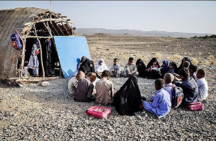 آموزش مجازی با چاشنی خطر ریزش کوه/ روایتی از شرایط دانش‌آموزان بلوچ در عصر کرونا