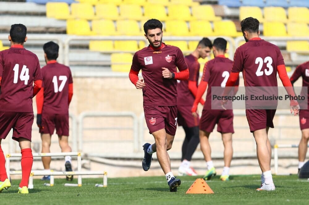 مهاجم جدید تمرین با پرسپولیس را شروع کرد