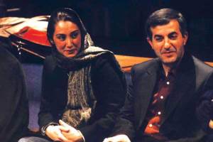 هدیه تهرانی و رحیم مشایی