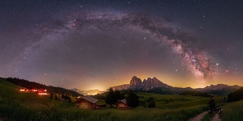 تصاویری از راه شیری