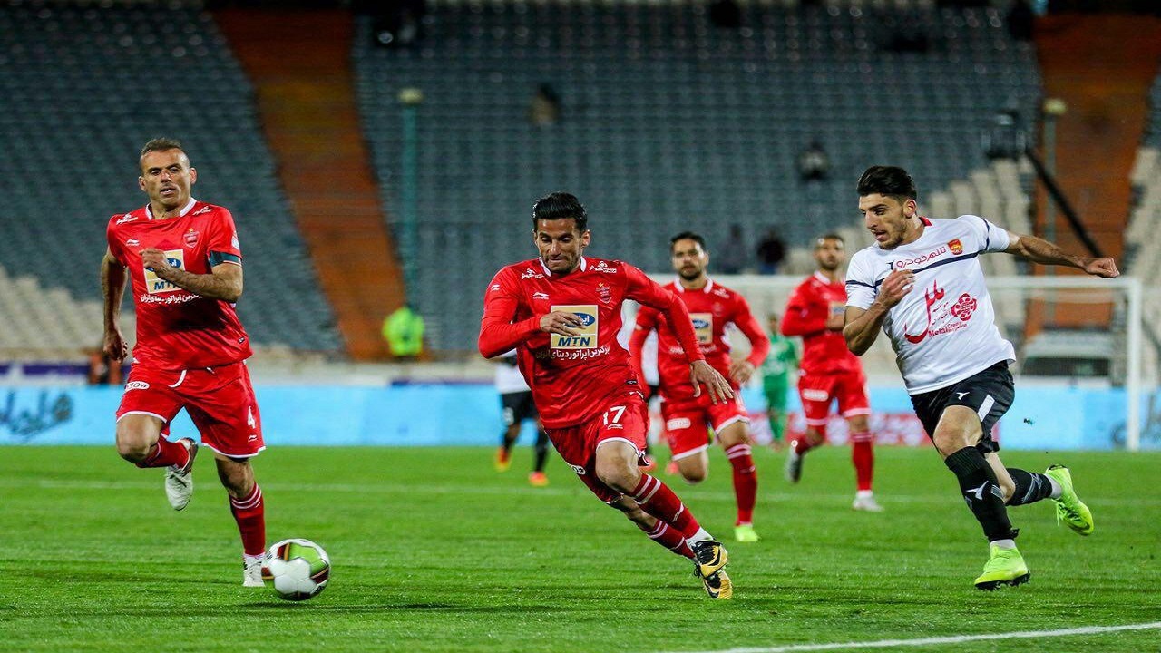 ترکیب پرسپولیس مقابل صنعت نفت آبادان