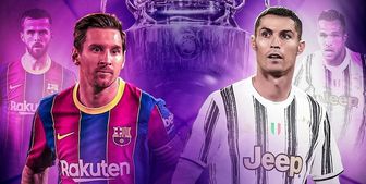 عملکرد مسی و رونالدو در لیگ قهرمانان اروپا