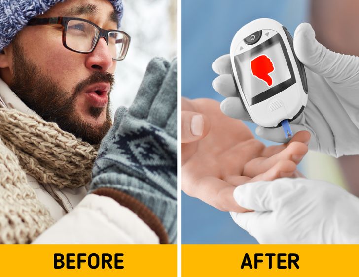 ۷ اتفاقی که در زمستان برای بدن رخ می دهد ۷ اتفاقی که در زمستان برای بدن رخ می دهد