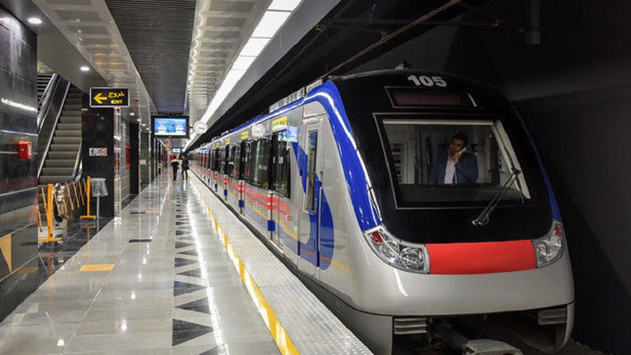 متروی تهران فردا به برج میلاد میرسد متروی تهران