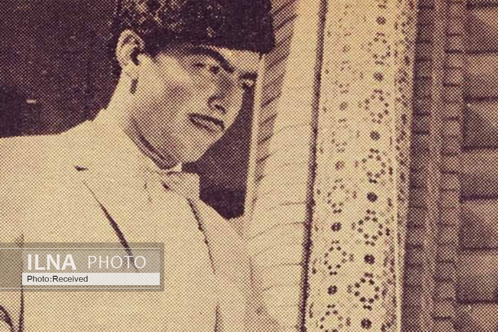 تصاویر قدیمی از حضور چنگیز جلیلوند در یک فیلم سینمایی