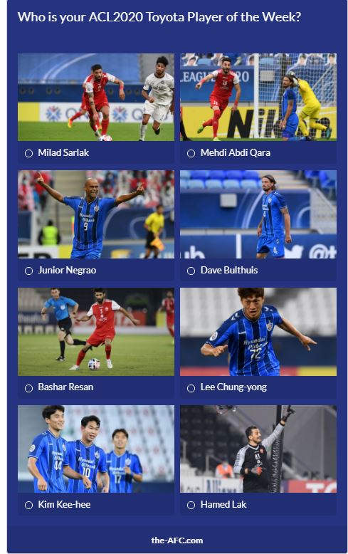  بهترین بازیکن لیگ قهرمانان آسیا