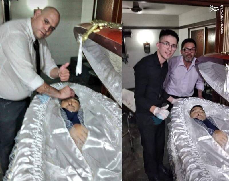 جسد مارادونا 