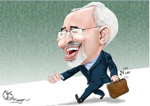 توضیح ظریف درباره تغییر تصویر پروفایلش در فضای مجازی توضیح ظریف درباره تغییر تصویر پروفایلش در فضای مجازی
