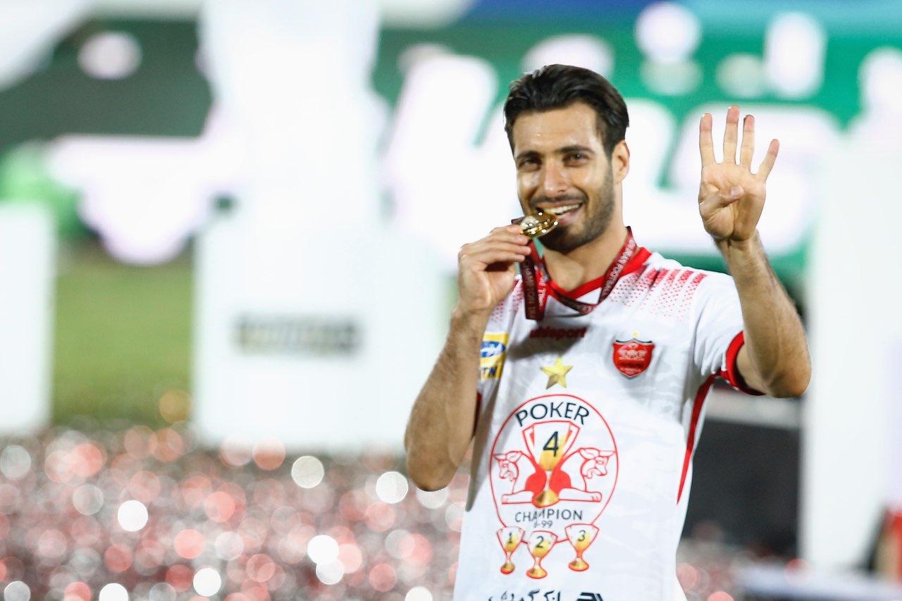 بلایی که شجاع سر هافبک پرسپولیس آورد +عکس