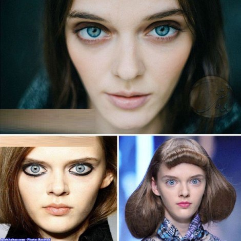 چشمان بزرگ و ترسناک 