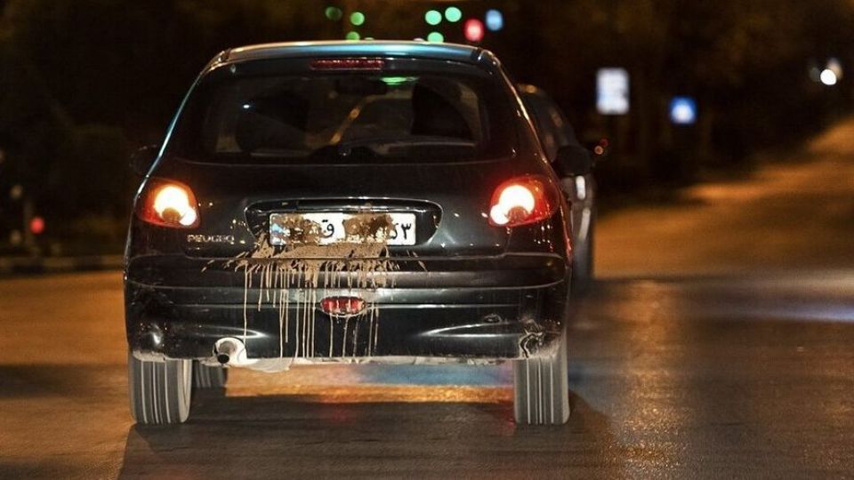 جریمه مخدوش&zwnj; کردن پلاک 