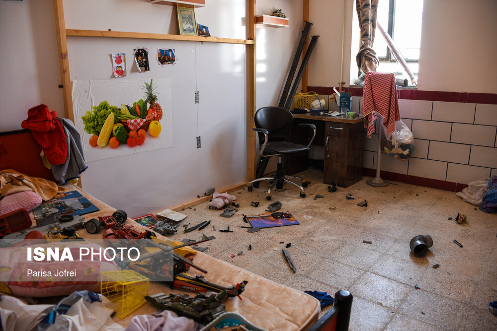 خسارات منطقه زلزله زده بندر گناوه