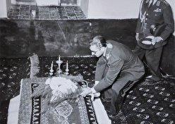 افتتاح آرامگاه نادرشاه توسط محمدرضا شاه پهلوی